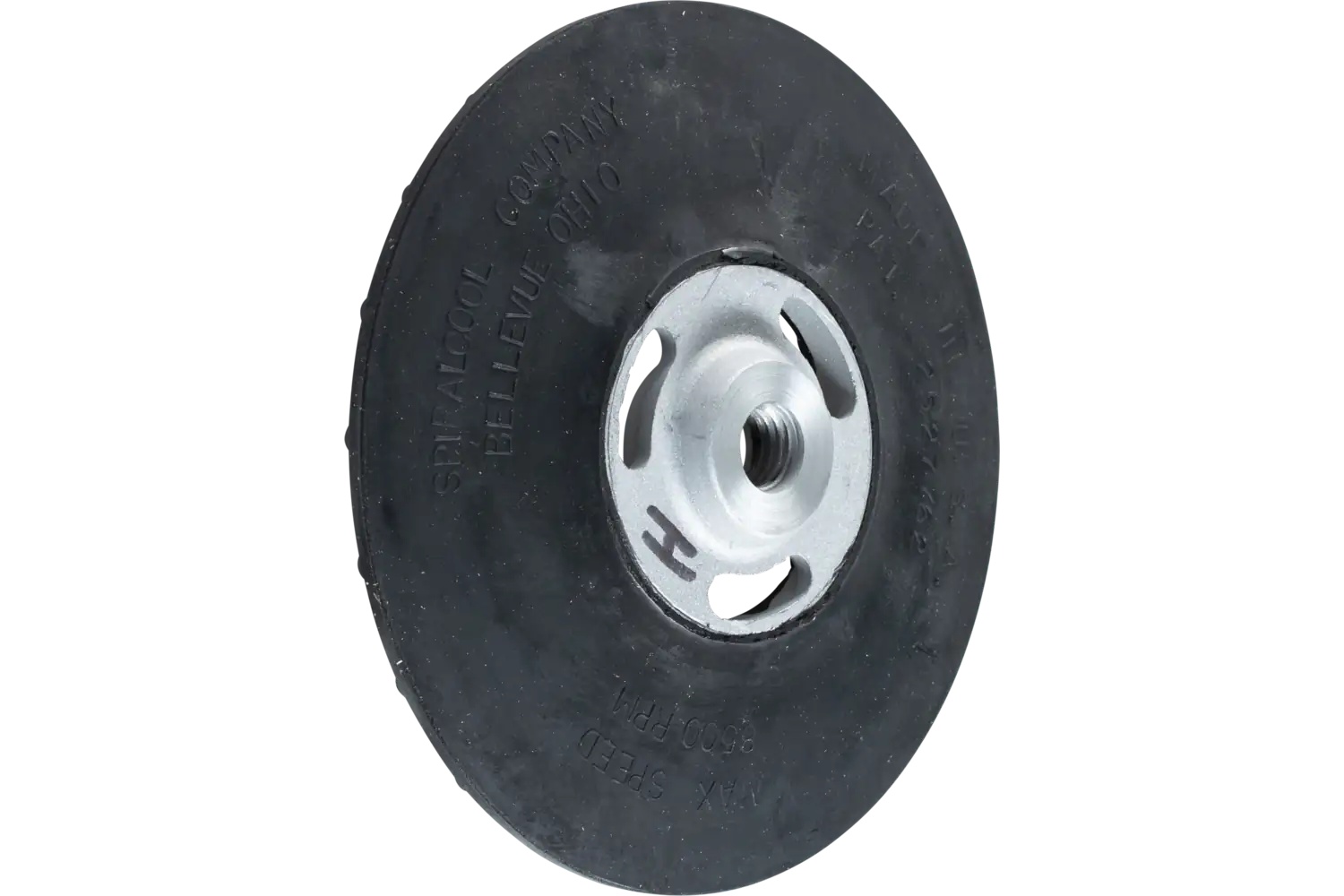 Picture of Pferd Fiber Disc Backing Pad, Ribbed, Hard Density, 7" Dia, 5/8-11 Clamping Nut